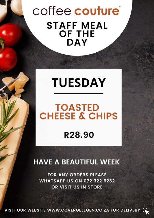 STAFF MEAL OF THE DAY - TUESDAY